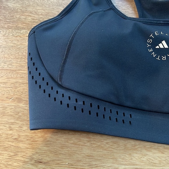 Adidas by Stella McCartney Black TruePurpose Training Bra size 34B - Picture 3 of 9